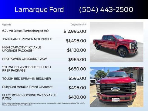 Certified 2025 Ford F250 Platinum AWD/4WD image 2