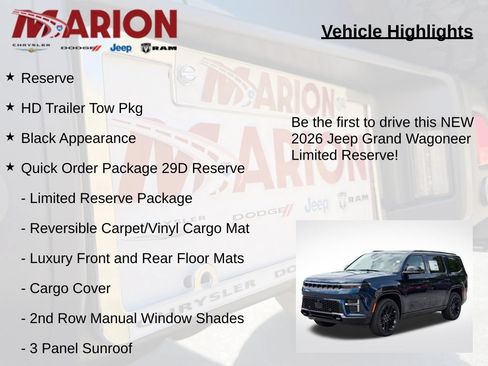 New 2026 Jeep Grand Wagoneer Limited AWD/4WD image 5