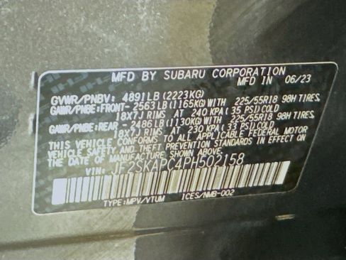 Used 2023 Subaru Forester Limited w/ Popular Package #2 AWD/4WD image 42