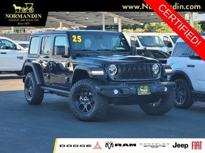 Certified 2025 Jeep Wrangler Unlimited Sport S 4xe