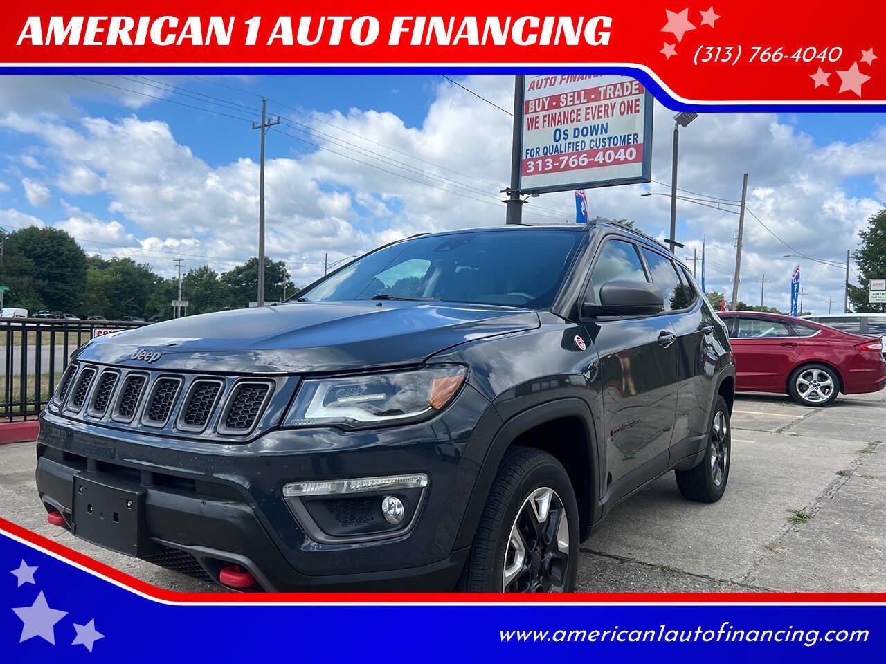Used 2018 Jeep Compass Trailhawk w/ Leather Interior Group AWD/4WD image 1