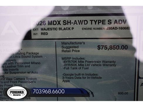 New 2026 Acura MDX Type S image 39