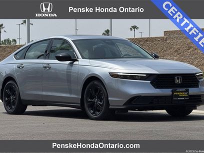 Certified 2025 Honda Accord SE