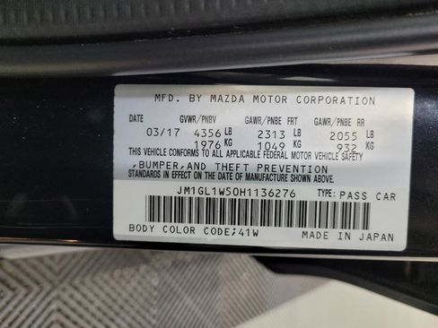 Used 2017 MAZDA MAZDA6 Grand Touring image 33
