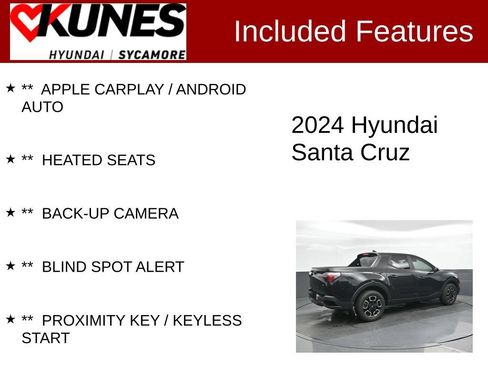 Used 2024 Hyundai Santa Cruz SEL AWD/4WD image 2