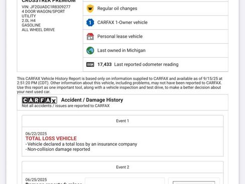 Used 2024 Subaru Crosstrek 2.0i Premium image 48
