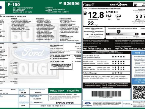 Used 2024 Ford F150 XLT w/ Equipment Group 303A High AWD/4WD image 10