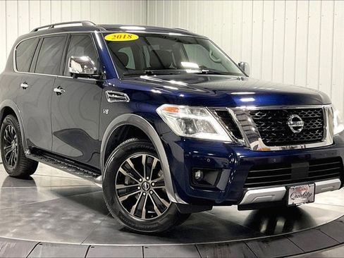Used 2018 Nissan Armada Platinum w/ Captain Seat Package image 3
