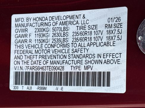 Used 2026 Honda CR-V TrailSport image 34