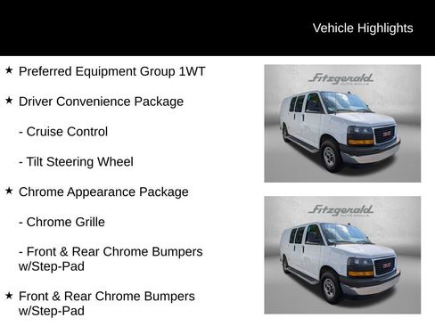 Used 2024 GMC Savana 2500 w/ Driver Convenience Package RWD image 4