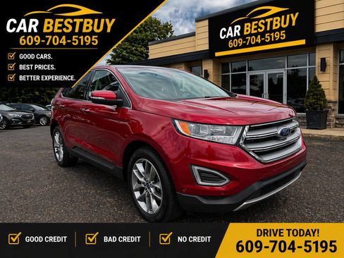 Used 2018 Ford Edge Titanium w/ Equipment Group 302A AWD/4WD image 1