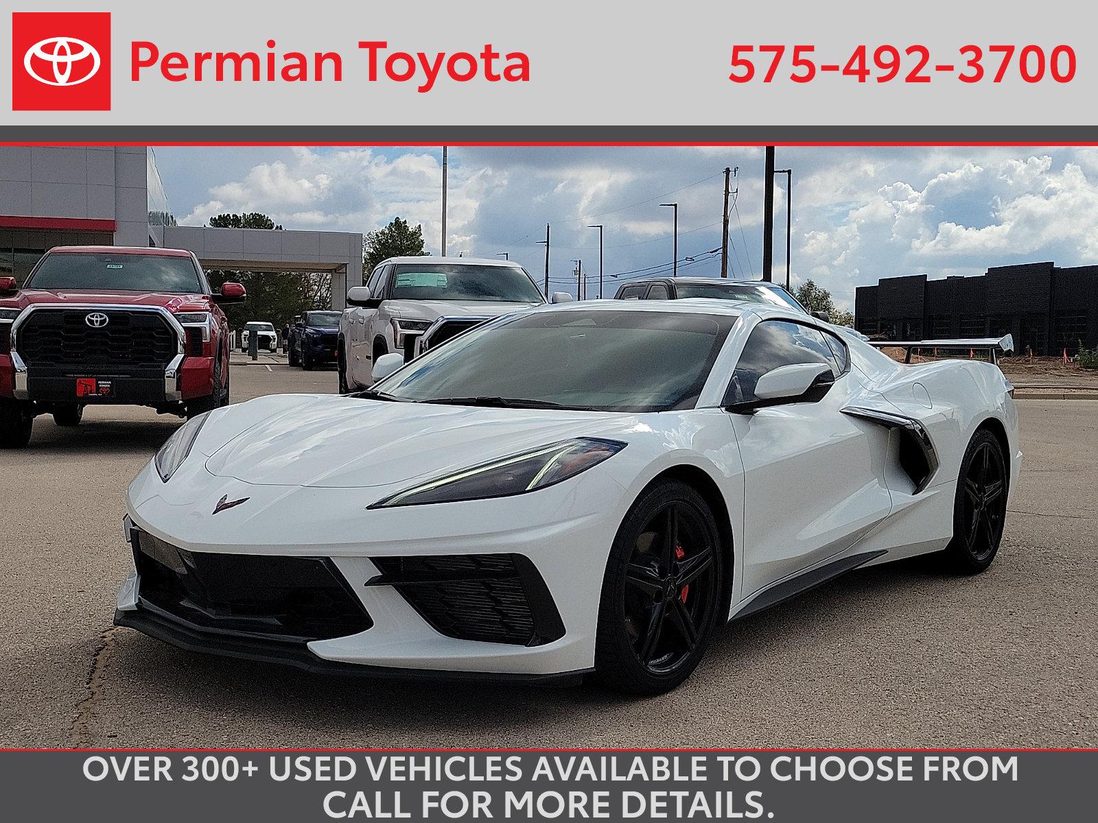 Used 2026 Chevrolet Corvette Stingray Coupe w/ Battery Protection Package RWD image 1