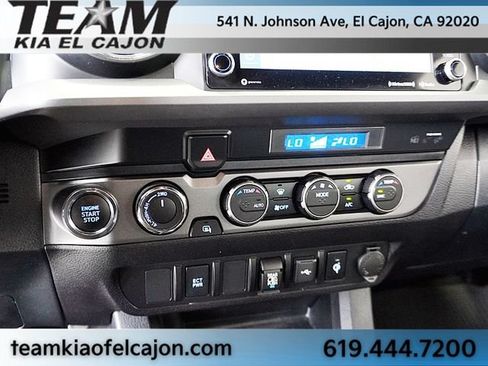 Used 2022 Toyota Tacoma TRD Sport w/ Black Out Package (TMS) AWD/4WD image 34