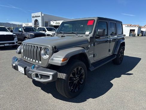 Used 2023 Jeep Wrangler Unlimited Sahara w/ Cold Weather Group image 2