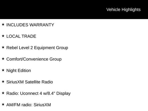 Used 2021 RAM 1500 Rebel w/ Rebel Level 2 Equipment Group image 1