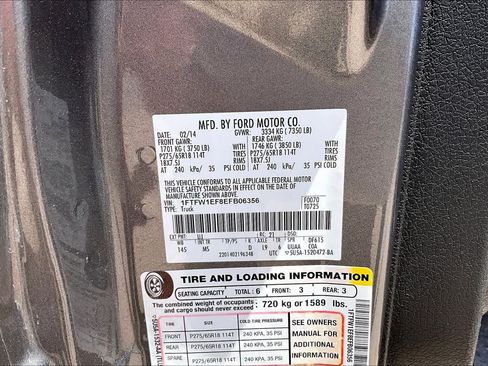 Used 2014 Ford F150 XLT w/ XLT Chrome Package AWD/4WD image 32