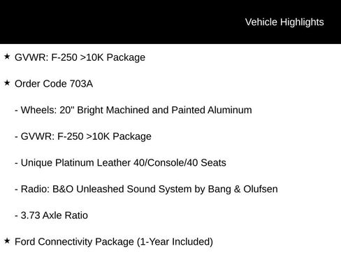 New 2026 Ford F250 Platinum AWD/4WD image 11