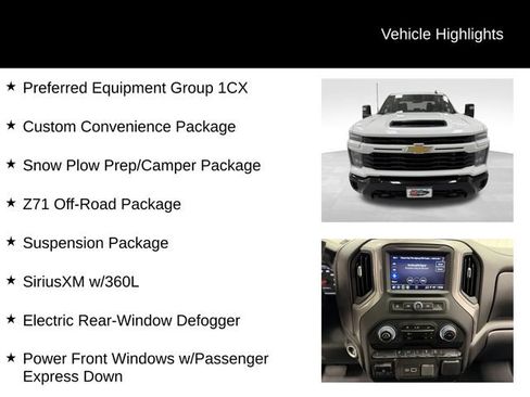 Certified 2024 Chevrolet Silverado 2500 Custom w/ Custom Convenience Package AWD/4WD image 16