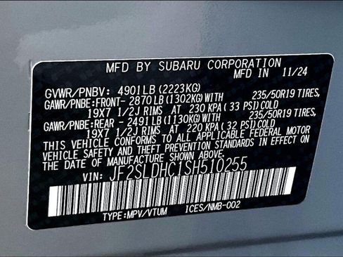 Certified 2025 Subaru Forester Sport AWD/4WD image 20