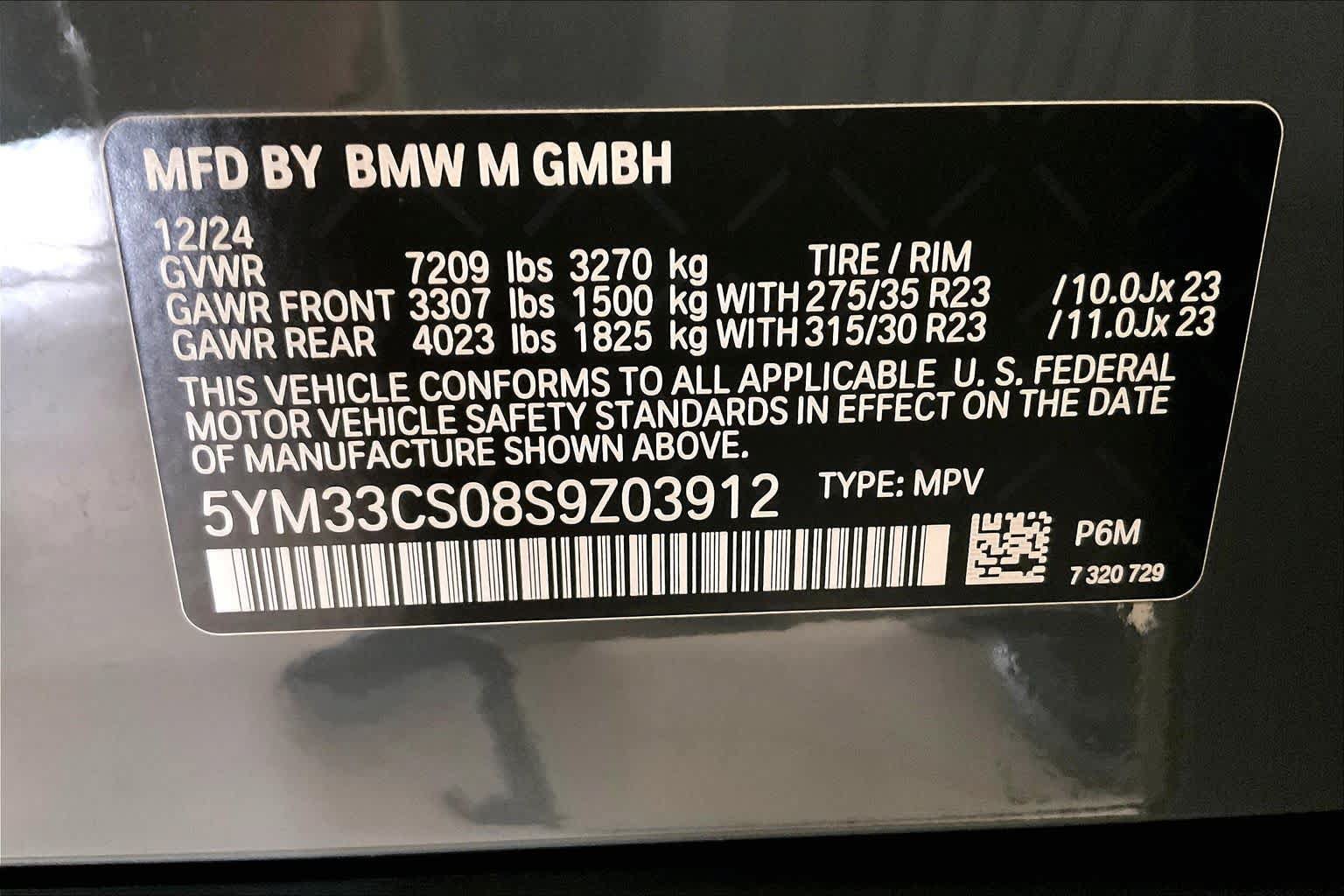 Used 2025 BMW XM Label Red AWD/4WD image 31