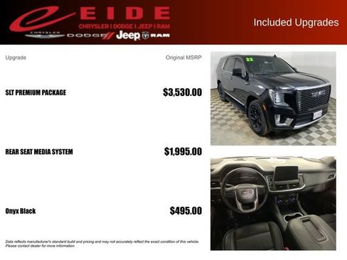 Used 2022 GMC Yukon SLT w/ SLT Premium Package AWD/4WD image 13