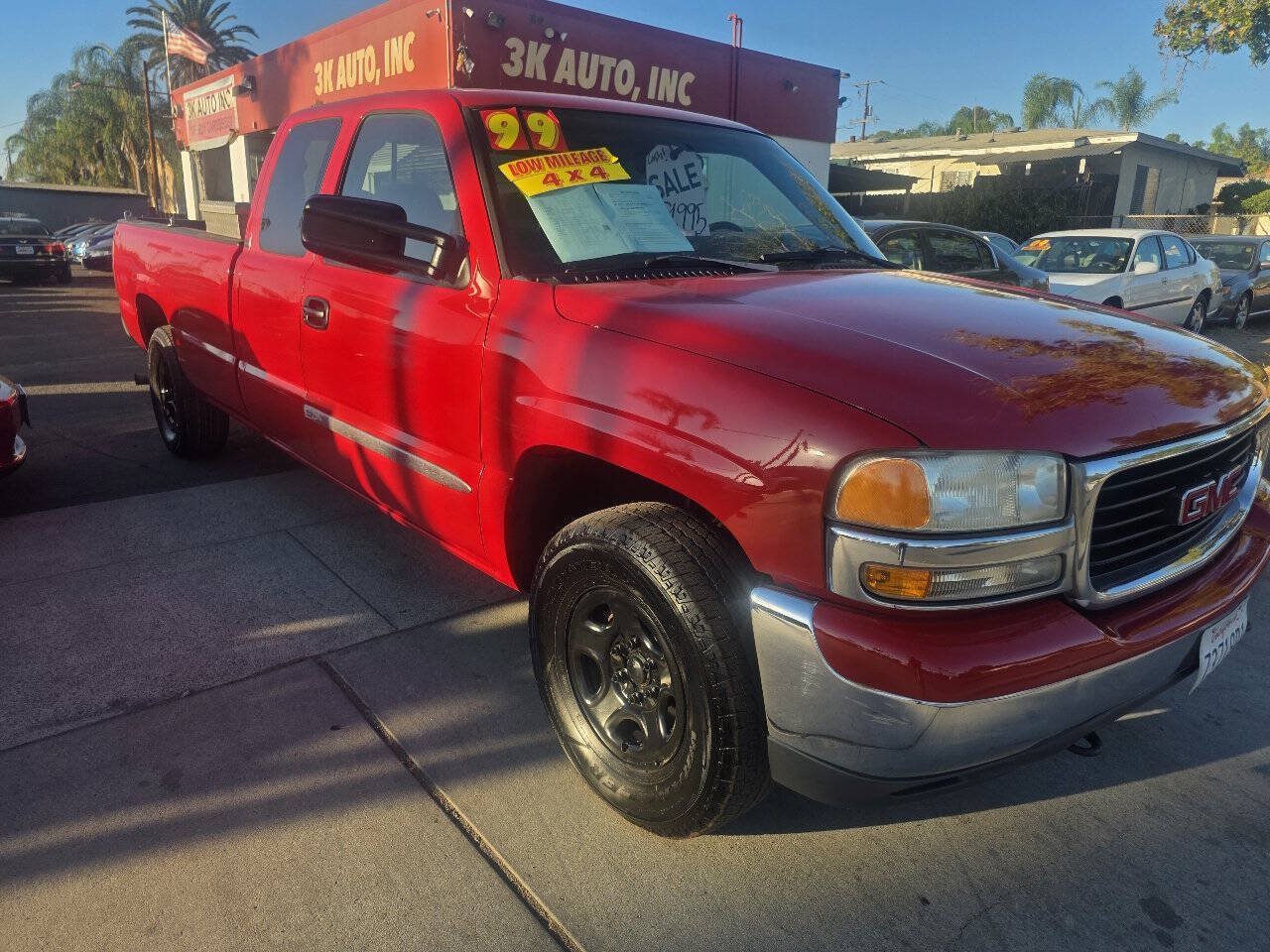 Used 1999 GMC Sierra 1500 4x4 Extended Cab w/ Off-Road Chassis Pkg image 7