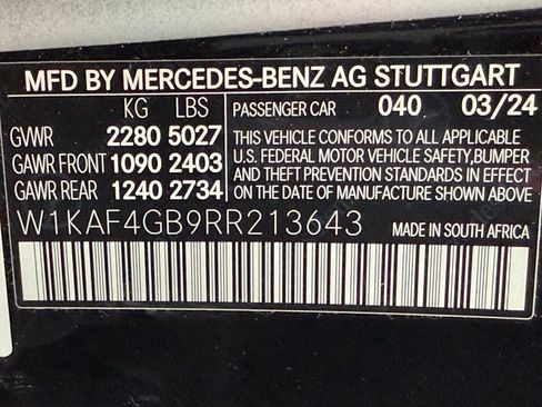 Certified 2024 Mercedes-Benz C 300 Sedan image 19