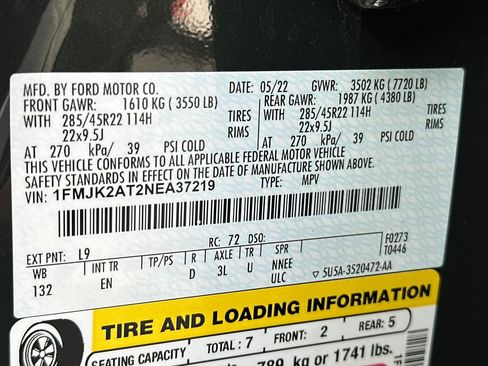 Certified 2022 Ford Expedition Max Limited image 29