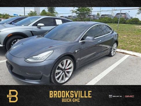 Used 2018 Tesla Model 3 Long Range AWD/4WD image 1