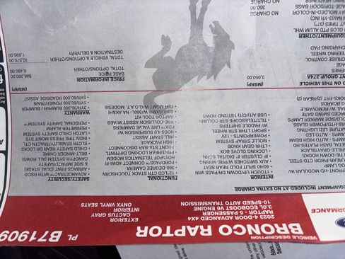 Used 2023 Ford Bronco Raptor image 12