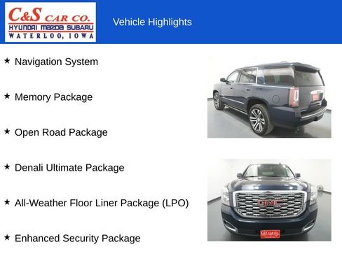 Used 2019 GMC Yukon Denali w/ Denali Ultimate Package AWD/4WD image 7