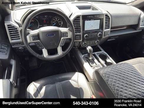 Used 2016 Ford F150 Platinum w/ Equipment Group 701A Luxury image 13