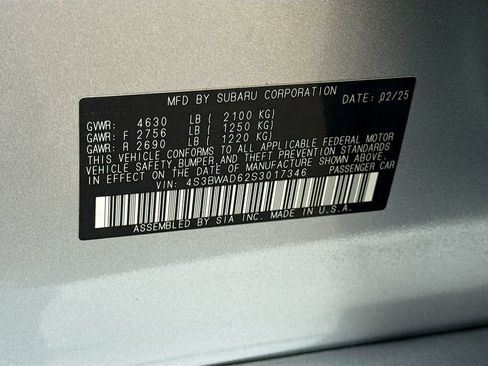 Used 2025 Subaru Legacy Premium AWD/4WD image 32