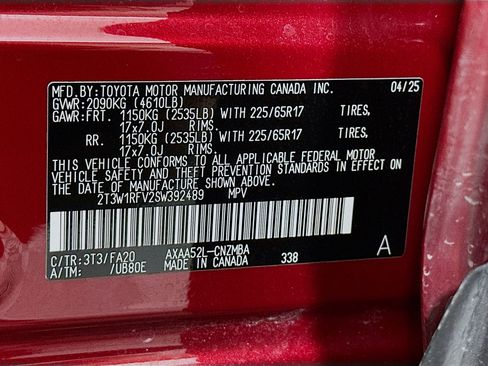 Used 2025 Toyota RAV4 XLE FWD image 12