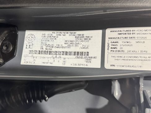 Used 2020 Ford F150 XLT w/ Equipment Group 302A Luxury AWD/4WD image 42