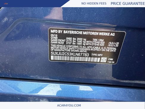 Used 2019 BMW X5 xDrive50i w/ M Sport Package AWD/4WD image 29