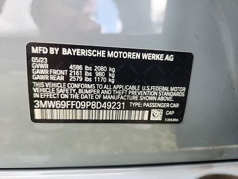 Used 2023 BMW 330i Sedan w/ M Sport Package RWD image 8