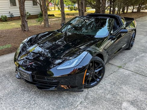 Used 2016 Chevrolet Corvette Stingray Coupe w/ Carbon Flash Badge Package RWD image 13