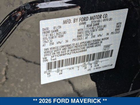 New 2026 Ford Maverick Lobo image 20