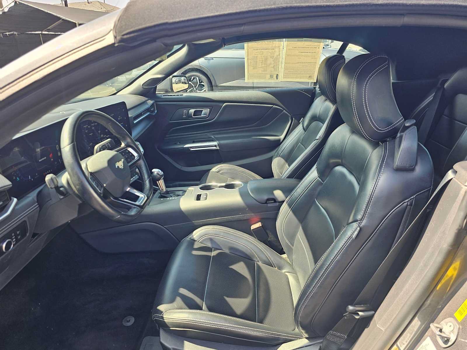 Used 2024 Ford Mustang Premium w/ Wheel & Stripe Package RWD image 16