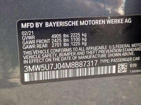 Used 2021 BMW M340i w/ Executive Package image 25