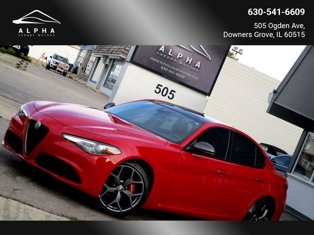 Used 2020 Alfa Romeo Giulia AWD w/ Nero Edizione image 1