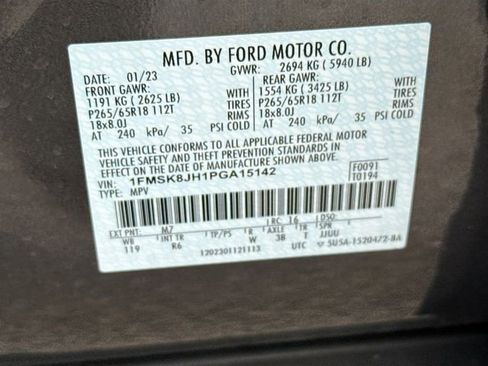 Used 2023 Ford Explorer Timberline image 34
