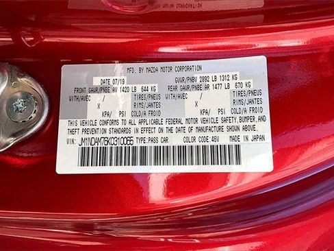 Used 2019 MAZDA MX-5 Miata RF Grand Touring image 15