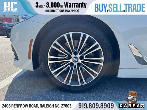 Used 2018 BMW 530i w/ Premium Package RWD image 10