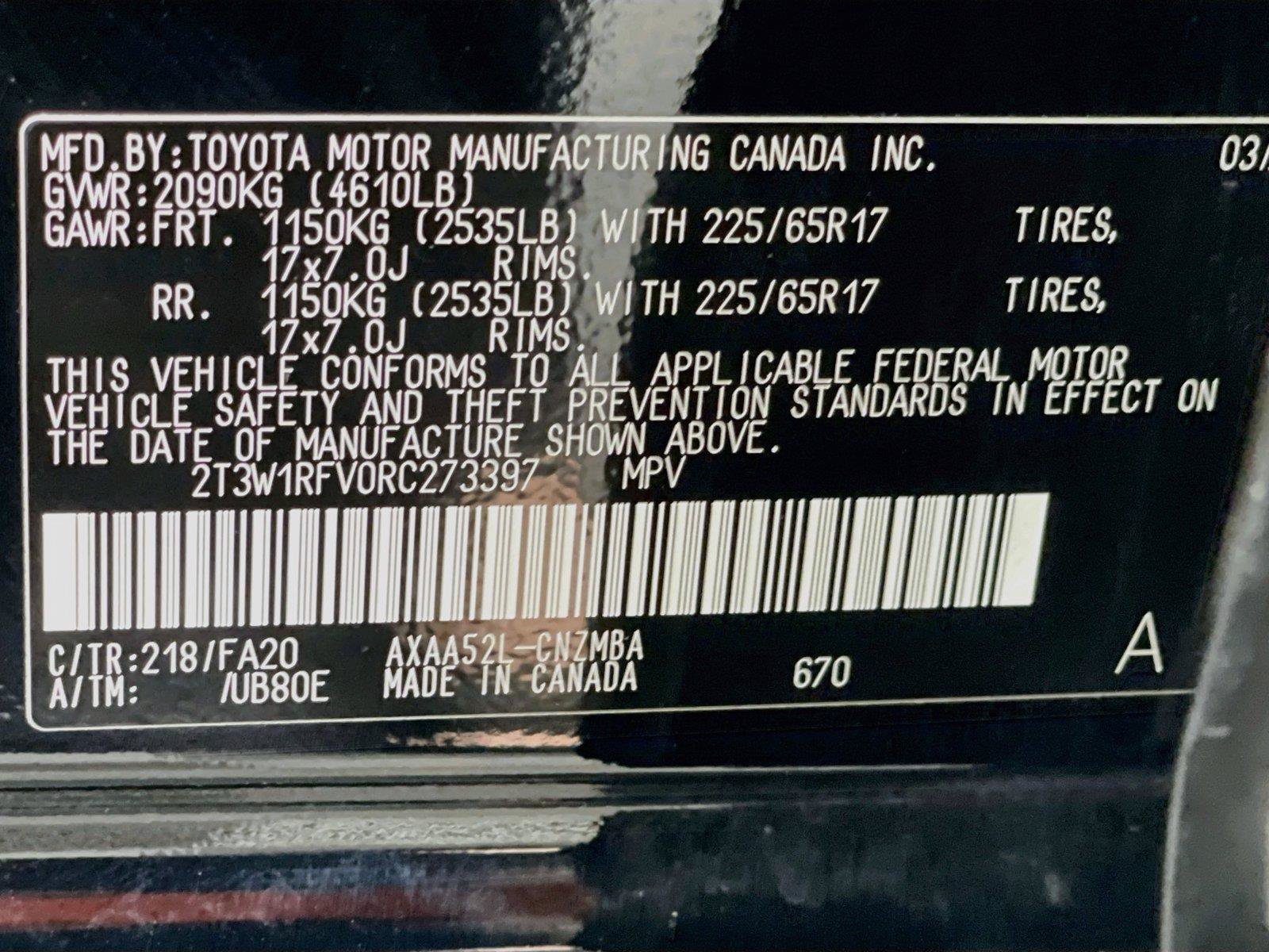 Used 2024 Toyota RAV4 XLE w/ Convenience Package FWD image 32