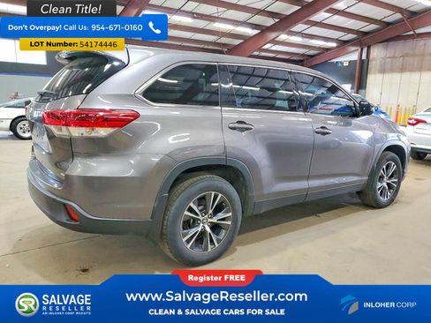 Used 2019 Toyota Highlander LE AWD/4WD image 4