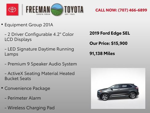 Used 2019 Ford Edge SEL w/ Equipment Group 201A AWD/4WD image 5
