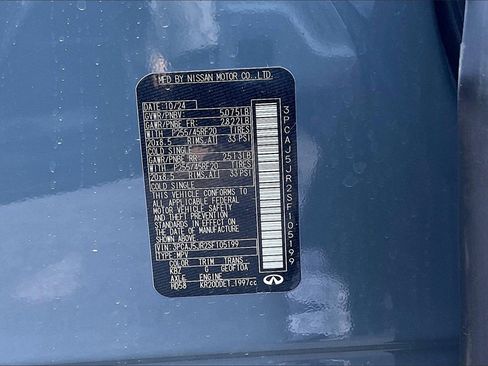 New 2025 INFINITI QX55 Luxe w/ Accent Package image 8