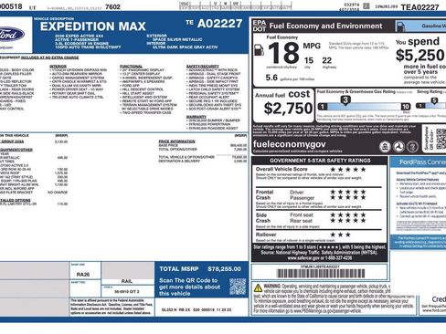 New 2026 Ford Expedition Max Active AWD/4WD image 3